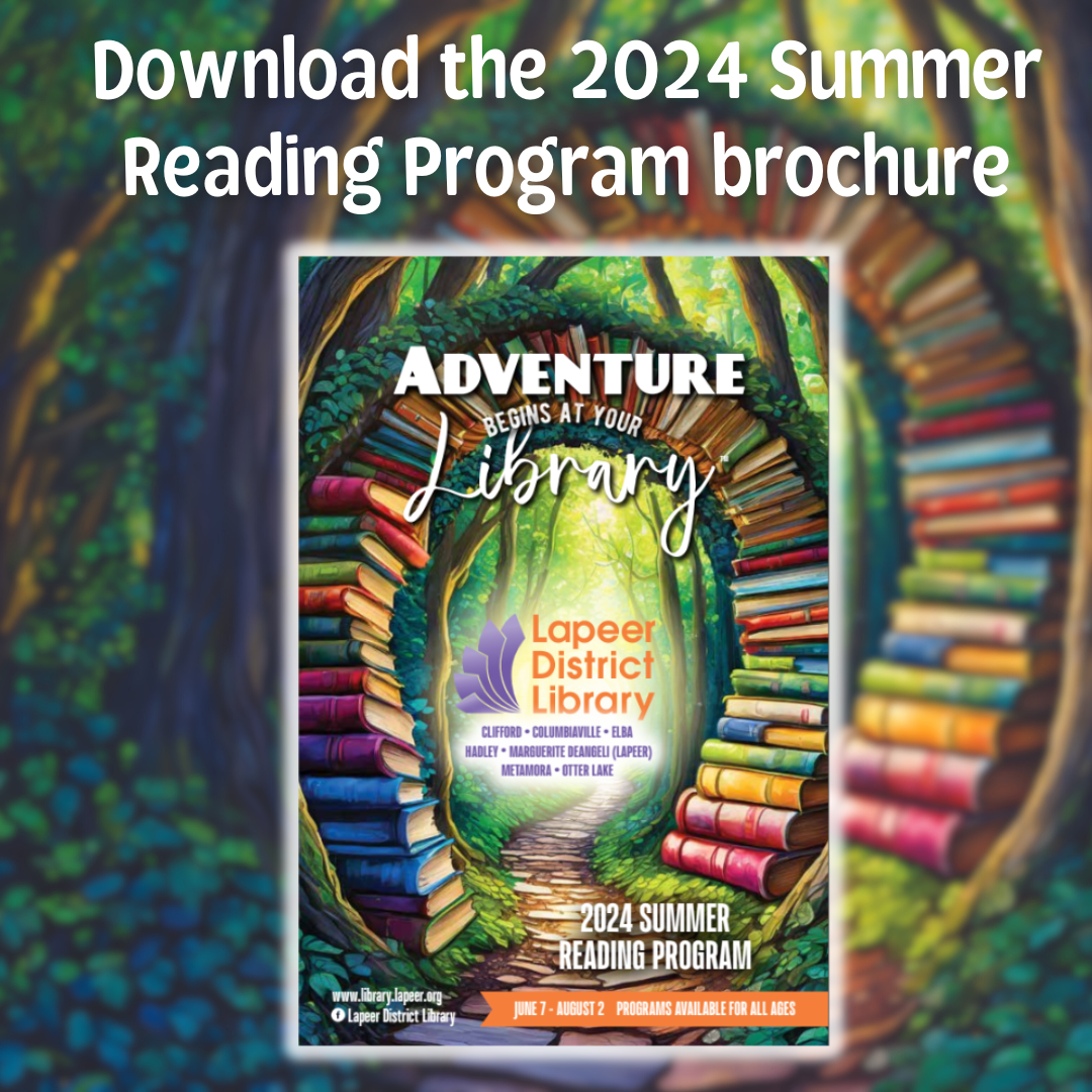 Download the 2024 Summer Reading Program brochure