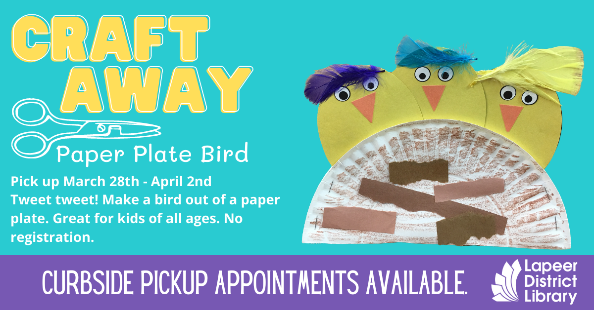 Craft Away Paper Plate Birds